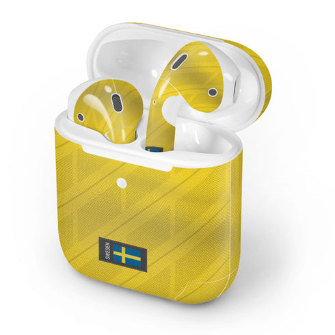 Sweden Soccer Flag Apple AirPods 2 Skin